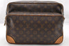 Authentic Louis Vuitton Monogram Nile 34 Shoulder Cross Body Bag M45242 LV 7167I