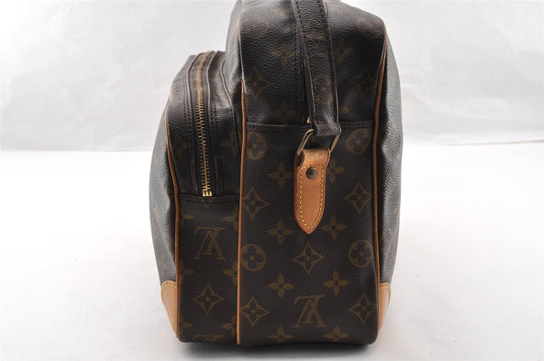 Authentic Louis Vuitton Monogram Nile 34 Shoulder Cross Body Bag M45242 LV 7167I