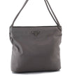 Authentic PRADA Nylon Shoulder Tote Bag Purse Gray 7168C