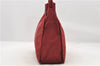 Authentic PRADA Nylon Plastic Shoulder Bag Purse Red 7169C