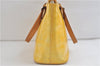 Authentic LOUIS VUITTON Vernis Houston Shoulder Hand Bag Yellow M91053 LV 7170C