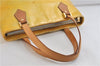 Authentic LOUIS VUITTON Vernis Houston Shoulder Hand Bag Yellow M91053 LV 7170C