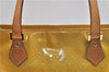 Authentic LOUIS VUITTON Vernis Houston Shoulder Hand Bag Yellow M91053 LV 7170C