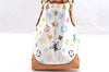 Auth Louis Vuitton Monogram Multicolor Audra Tote Hand Bag White M40047 LV 7170I