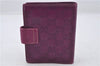 Authentic GUCCI Guccissima Agenda Notebook Cover GG Leather 115240 Purple 7171E