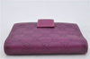 Authentic GUCCI Guccissima Agenda Notebook Cover GG Leather 115240 Purple 7171E