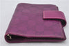 Authentic GUCCI Guccissima Agenda Notebook Cover GG Leather 115240 Purple 7171E