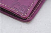 Authentic GUCCI Guccissima Agenda Notebook Cover GG Leather 115240 Purple 7171E