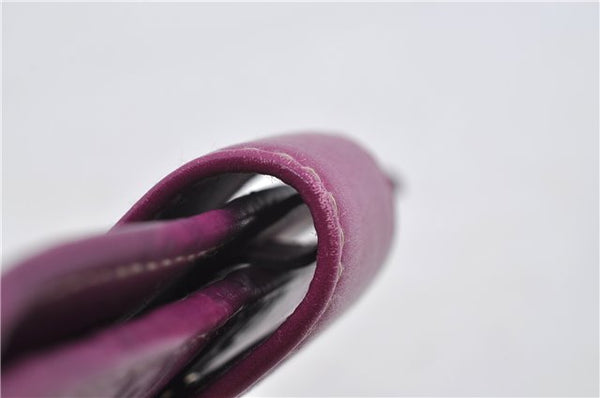 Authentic GUCCI Guccissima Agenda Notebook Cover GG Leather 115240 Purple 7171E