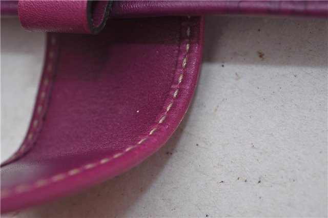 Authentic GUCCI Guccissima Agenda Notebook Cover GG Leather 115240 Purple 7171E