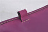 Authentic GUCCI Guccissima Agenda Notebook Cover GG Leather 115240 Purple 7171E
