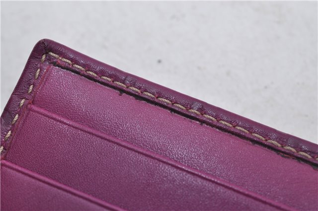 Authentic GUCCI Guccissima Agenda Notebook Cover GG Leather 115240 Purple 7171E
