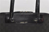Authentic GUCCI Vintage Shoulder Hand Bag GG Canvas Enamel 0021122 Black 7177D