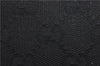 Authentic GUCCI Vintage Shoulder Hand Bag GG Canvas Enamel 0021122 Black 7177D