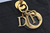 Authentic Christian Dior Lady Dior Cannage Nylon 2Way Hand Bag Black CD 7177I