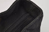 Authentic Christian Dior Lady Dior Cannage Nylon 2Way Hand Bag Black CD 7177I
