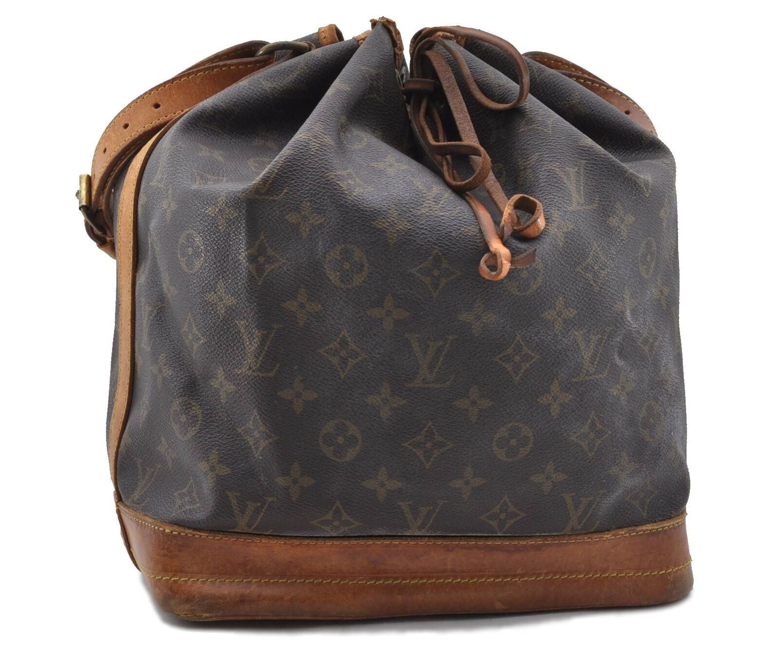 Authentic LOUIS VUITTON Monogram Noe Shoulder Bag M42224 LV 7179B