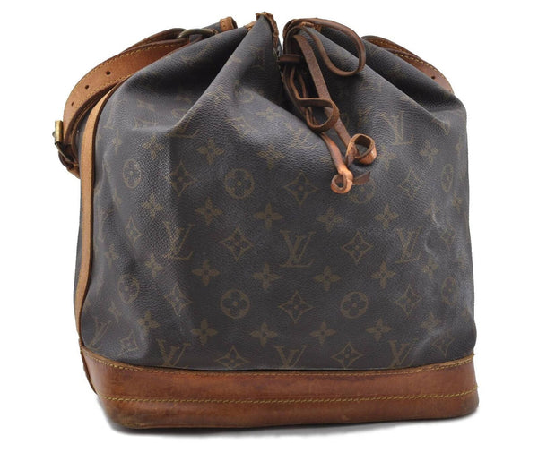 Authentic LOUIS VUITTON Monogram Noe Shoulder Bag M42224 LV 7179B