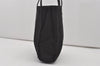 Authentic PRADA Vintage Nylon Tessuto Leather Shoulder Bag Purse Black 7179I