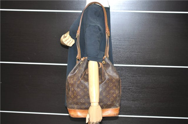 Authentic LOUIS VUITTON Monogram Noe Shoulder Bag M42224 LV 7180C