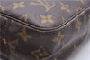 Auth Louis Vuitton Monogram Trousse Toilette 23 Clutch Hand Bag M47524 LV 7180E