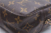 Auth Louis Vuitton Monogram Trousse Toilette 23 Clutch Hand Bag M47524 LV 7180E