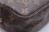 Auth Louis Vuitton Monogram Trousse Toilette 23 Clutch Hand Bag M47524 LV 7180E