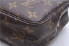 Auth Louis Vuitton Monogram Trousse Toilette 23 Clutch Hand Bag M47524 LV 7180E