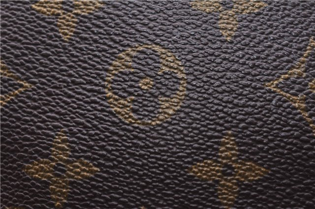 Auth Louis Vuitton Monogram Trousse Toilette 23 Clutch Hand Bag M47524 LV 7180E