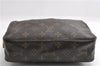 Auth Louis Vuitton Monogram Trousse Toilette 23 Clutch Hand Bag M47524 LV 7181E
