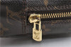 Auth Louis Vuitton Monogram Trousse Toilette 23 Clutch Hand Bag M47524 LV 7181E