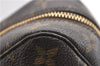 Auth Louis Vuitton Monogram Trousse Toilette 23 Clutch Hand Bag M47524 LV 7181E
