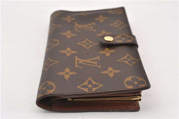 Authentic Louis Vuitton Monogram Continental Clutch Long Wallet T61217 LV 7181F