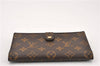 Authentic Louis Vuitton Monogram Continental Clutch Long Wallet T61217 LV 7181F