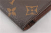 Authentic Louis Vuitton Monogram Continental Clutch Long Wallet T61217 LV 7181F