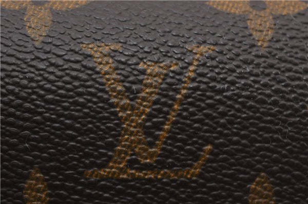 Authentic Louis Vuitton Monogram Continental Clutch Long Wallet T61217 LV 7181F