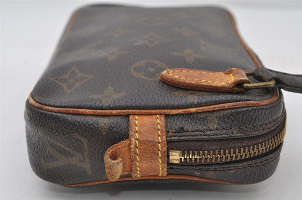 Auth Louis Vuitton Monogram Marly Bandouliere Shoulder Bag M51828 Junk 7181I