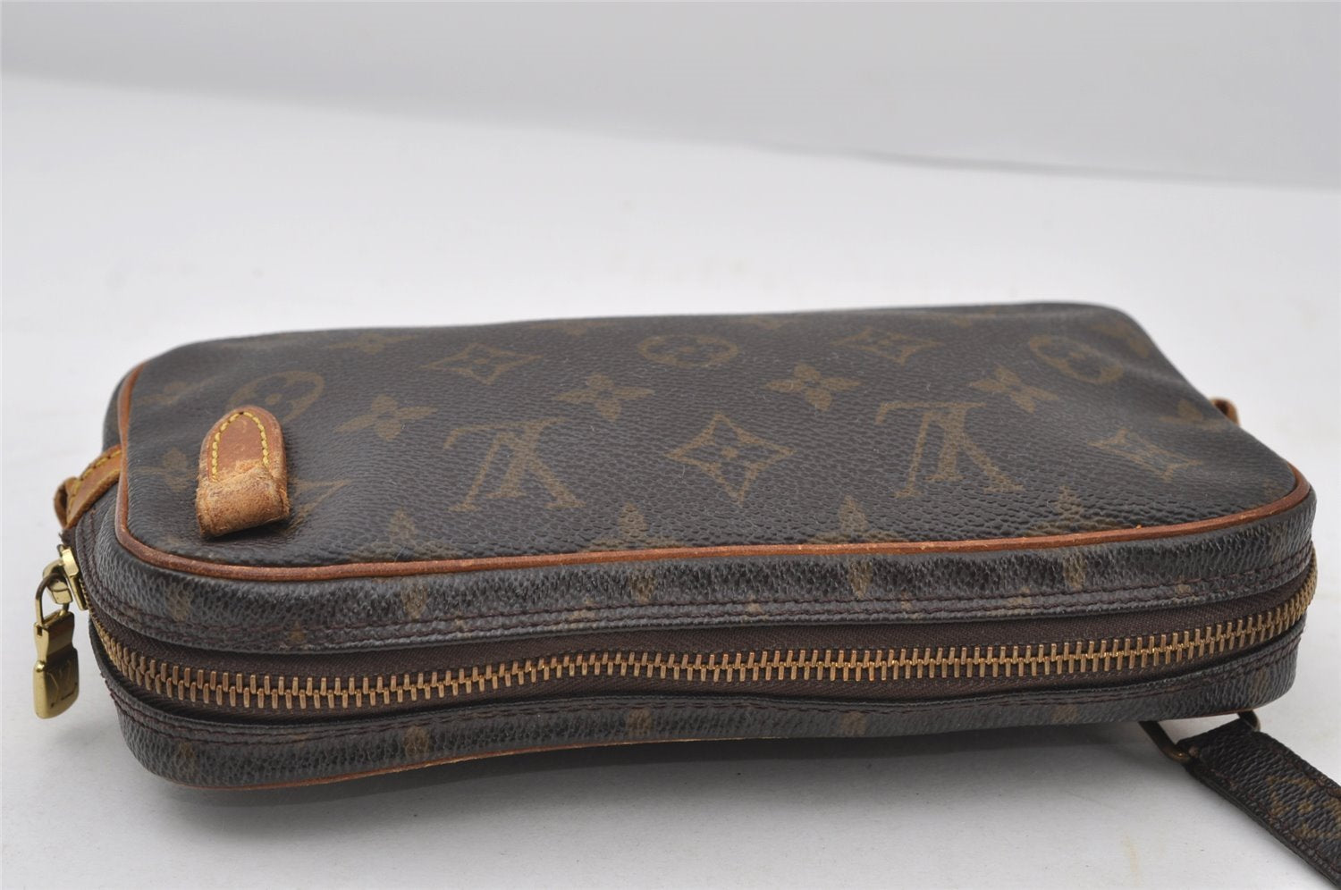 Auth Louis Vuitton Monogram Marly Bandouliere Shoulder Bag M51828 Junk 7181I