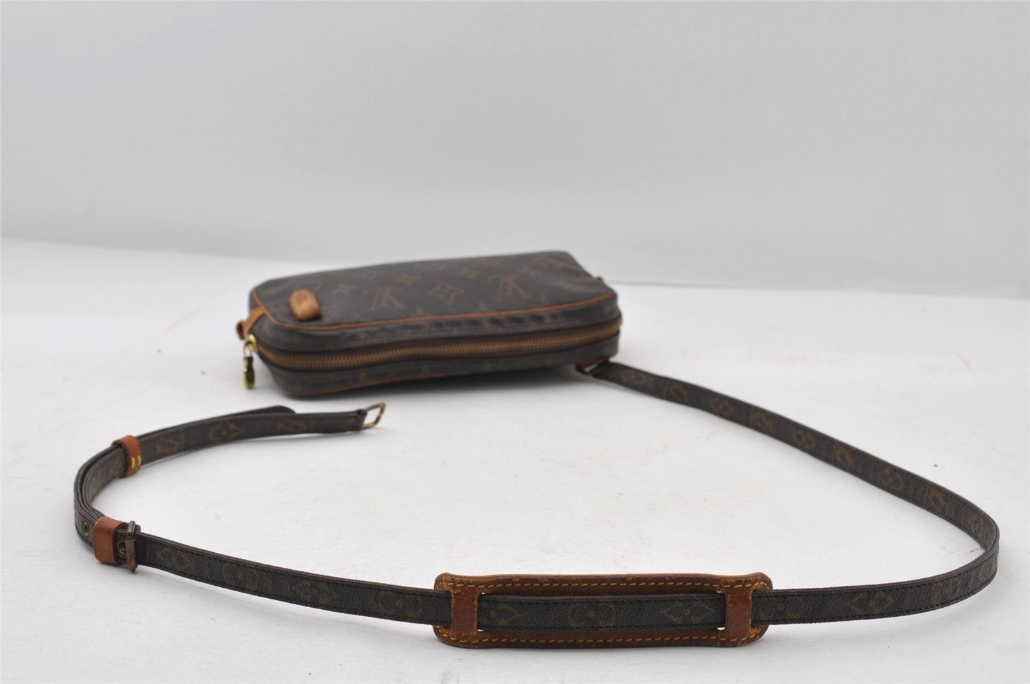 Auth Louis Vuitton Monogram Marly Bandouliere Shoulder Bag M51828 Junk 7181I