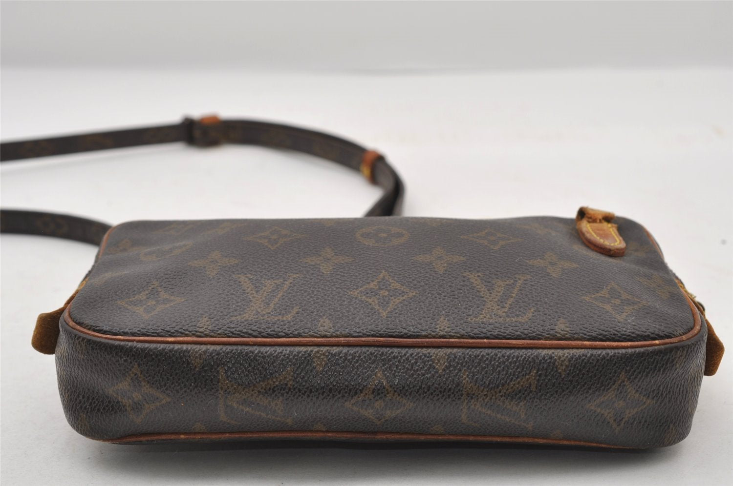 Auth Louis Vuitton Monogram Marly Bandouliere Shoulder Bag M51828 Junk 7181I