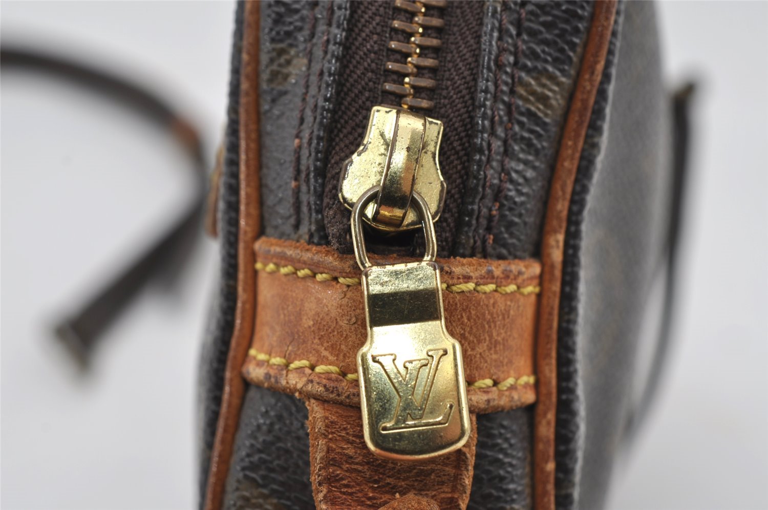 Auth Louis Vuitton Monogram Marly Bandouliere Shoulder Bag M51828 Junk 7181I