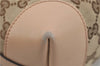 Authentic GUCCI Craft Shoulder Tote Bag GG Canvas Leather 269878 Brown 7182E