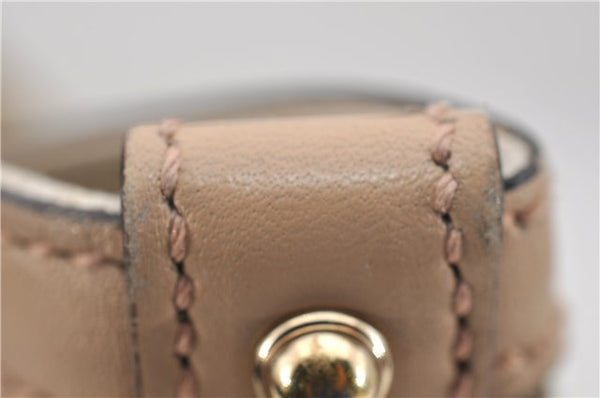 Authentic GUCCI Craft Shoulder Tote Bag GG Canvas Leather 269878 Brown 7182E