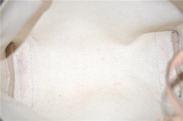 Authentic GUCCI Craft Shoulder Tote Bag GG Canvas Leather 269878 Brown 7182E