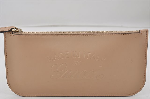 Authentic GUCCI Craft Shoulder Tote Bag GG Canvas Leather 269878 Brown 7182E