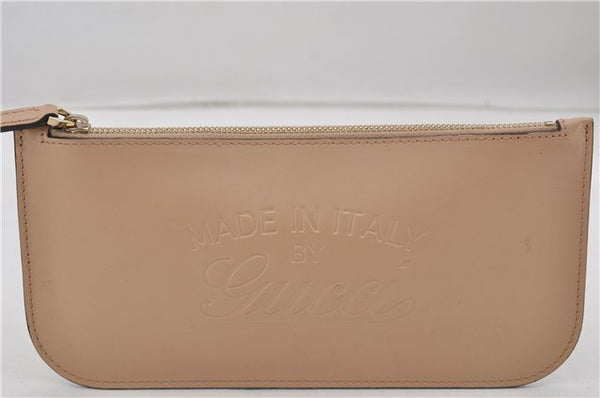 Authentic GUCCI Craft Shoulder Tote Bag GG Canvas Leather 269878 Brown 7182E