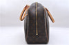 Authentic Louis Vuitton Monogram Deauville Hand Bag M47270 LV 7183E