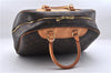 Authentic Louis Vuitton Monogram Deauville Hand Bag M47270 LV 7183E
