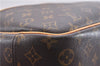 Authentic Louis Vuitton Monogram Deauville Hand Bag M47270 LV 7183E