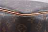 Authentic Louis Vuitton Monogram Deauville Hand Bag M47270 LV 7183E